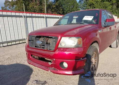 2007 Ford F-150 Fx2/Lariat/Xlt from USA, damaged, VIN 1FTPW12V97KB65572